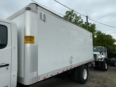 2019 18' Aluminum Multi-Vans Van Body. Roll-up door. Translucent Ceiling. Plywood with e-trac. Hardw...