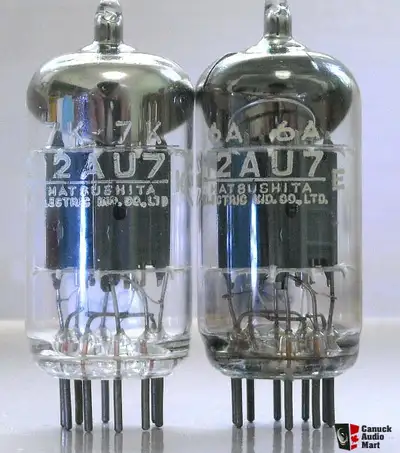 Vintage 1950's NOS 12AU7 ultra quiet organ grade tubes, View more