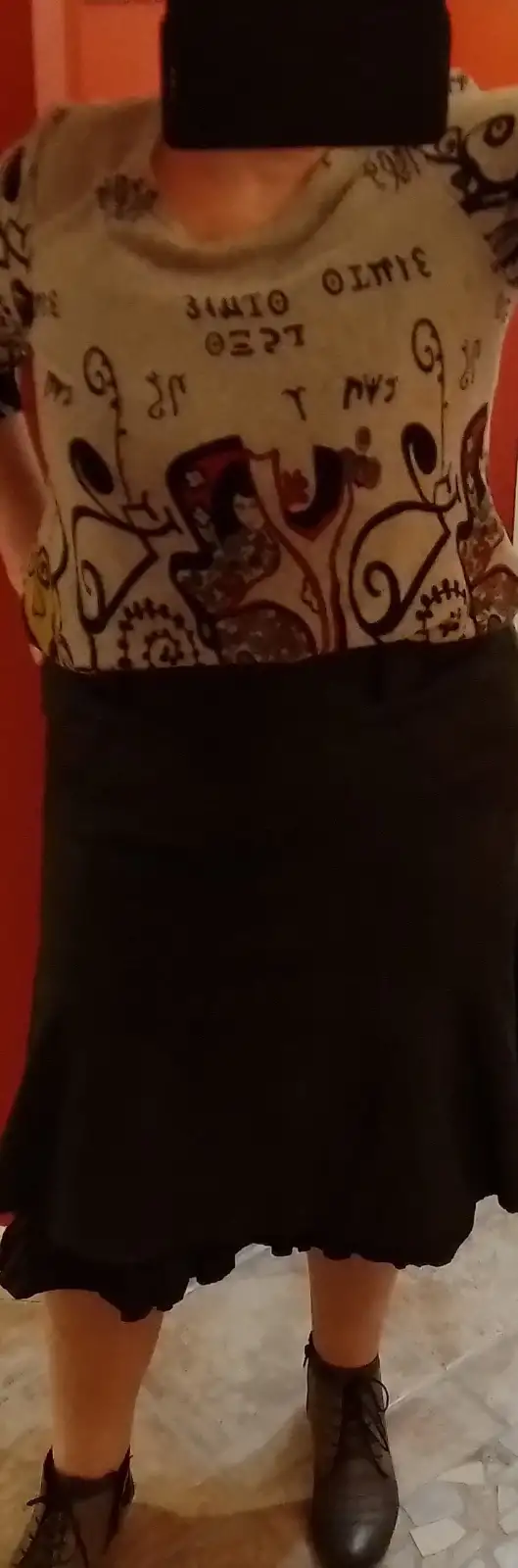 JUPE  GRISE  MI- LONGUE XL in Women's - Dresses & Skirts in Québec City - Image 4