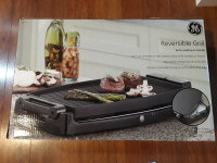 GE electric reversible grill NEW