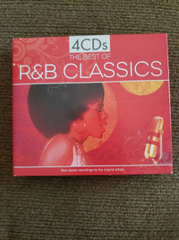 Best of R & B Classics - 4 cd set-like new + bonus cd - $5 lot