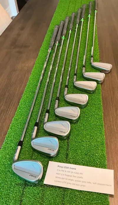 Ping i230 set of irons (8 clubs) RH, View more