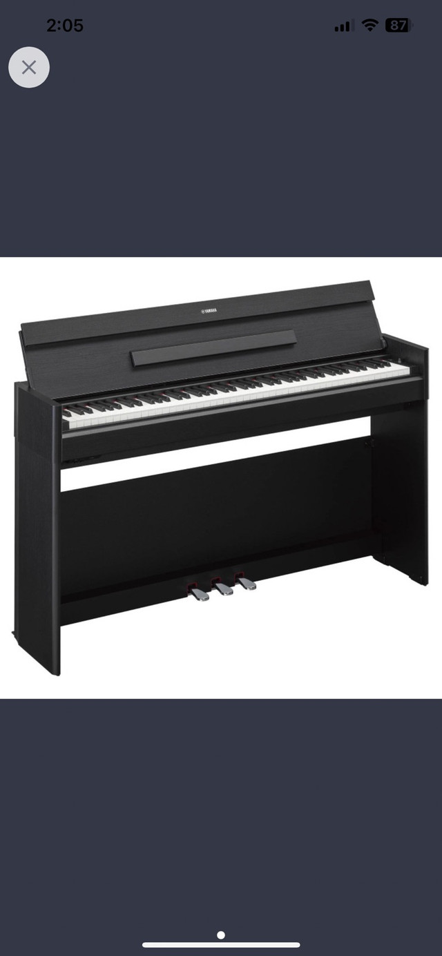 Yamaha YDPS55 Black in Pianos & Keyboards in City of Toronto