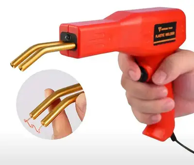 Plastic Welding Machine With Yellow Standard Bumper Repair Welding Machine With 4 Dfferent Welding N...