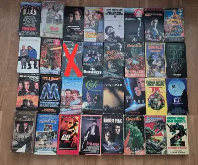 Retro VHS tapes, View more