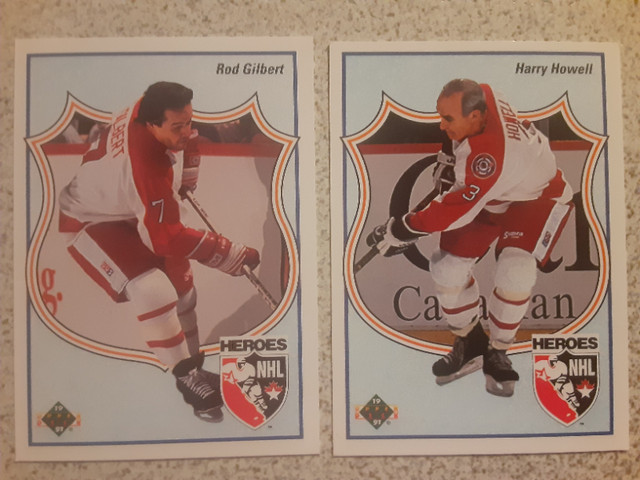 SERIE DE CARTES DE HOCKEY 1990-91 U-DECK HEROES NHL dans Art et objets de collection  à Laval/Rive Nord - Image 4