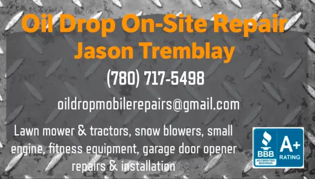 Snowblower repairs done at your home.63006659310723121