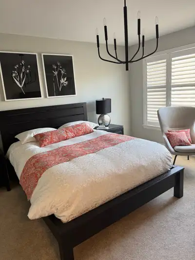 Custom-made Bed Runner + Three Pillows, View more