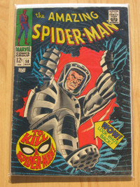 MARVEL COMICS Book: AMAZING SPIDERMAN # 58 -  VINTAGE 1968  Prof