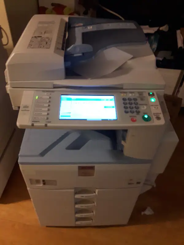 Ricoh Color Printer-11x17" Print+Scan +Fax - 1 YEAR Warranty in Printers, Scanners & Fax in Kitchener / Waterloo - Image 4