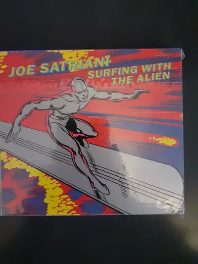 JOE SATRIANI ! SURFING WITH THE ALIEN CD DVD DIJIPACK SET ! RARE, View more