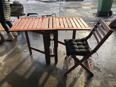 Wood patio furniture , View more