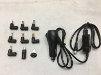 12 V DC Charger With Adapters For Car