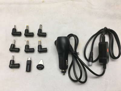 Input: DC12V/24V; Output: 3V, 4.5V, 5V, 6V, 7.5V, 9V, 12V, Max 34W. USB Port: 5V 2.4A. 8 selected pl...