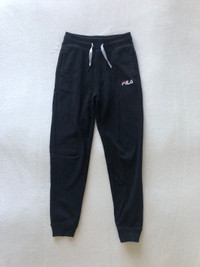 Boys Size 7/8 Sweatpants - Black, Fila