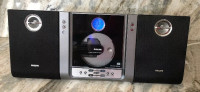 Philips MC235B/37 Micro Home System Shelf CD Player AM FM Radio