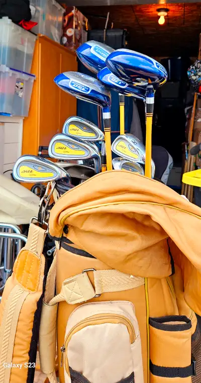 Sac de golf femme droitier et chariot, View more