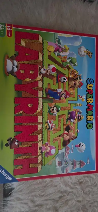 Super Mario Labyrinth Board Game, View more