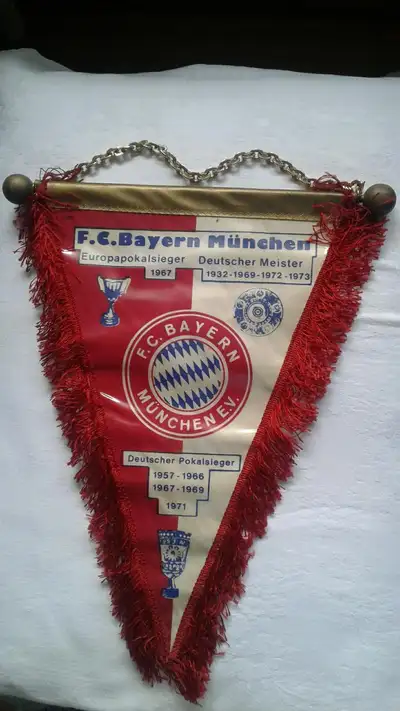 F..C. Bayern Munchen Europapokalsieger commemorative flag, View more