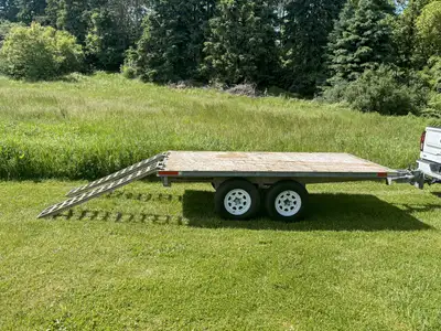 This 6.5x12' Tandem Cargo Utility Trailer is available for rent on Lendus.ca at competitive daily, w...