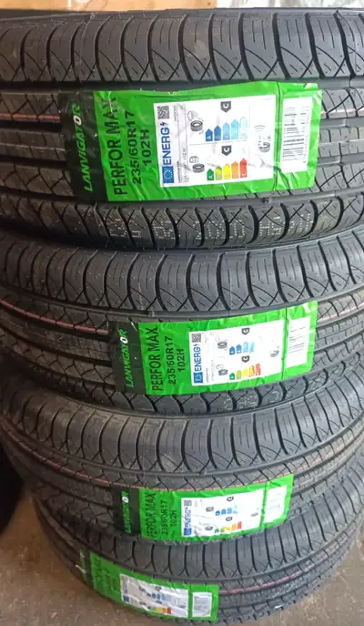 Full set of brand new Lanvigator all-season tires 235/60/R17. These high-quality tires are designed...