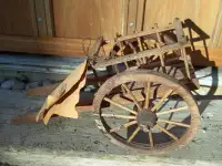 Red River Cart replica [vintage, wooden]