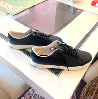 Cole Haan Men's Grand .OS GrandPro Leather Black Top Sneakers!