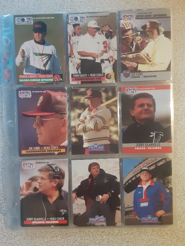 CARTES DE COACH DE FOOTBALL VINTAGES DE LA NFL dans Art et objets de collection  à Laval/Rive Nord - Image 4