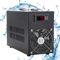 Poafamx 16gal Aquarium Water Chiller Fish Tank Cooling System