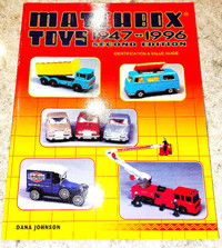 MATCHBOX TOYS SOFT COVER COLLECTOR BOOK 1947-1996