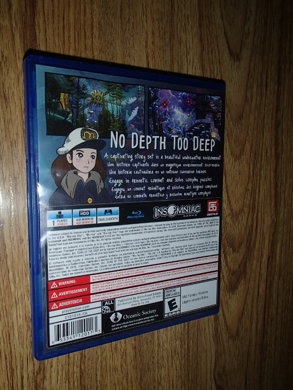 Like New Playstation 4 Game in Sony Playstation 4 in Truro - Image 2