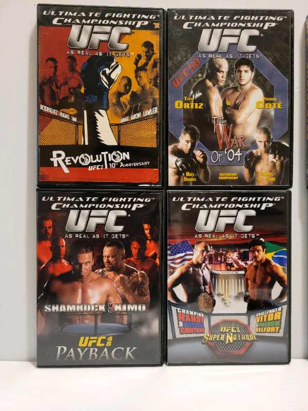 UFC- DVD's REAL AS IT GETS # 43, 44, 45, 47, 48,49, 50 & 51 in CDs, DVDs & Blu-ray in City of Montréal - Image 4