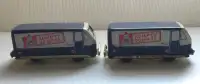 Vintage 1960s Tin Litho Toy Humpty Dumpty Advertising Vans