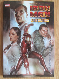 IRON MAN, EXTREMIS HC DM VAR ED by Warren Ellis - 2010 HC