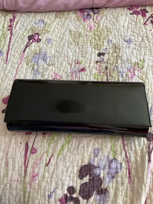 Le Chateau Black Patent Clutch – Brand New with Tag
