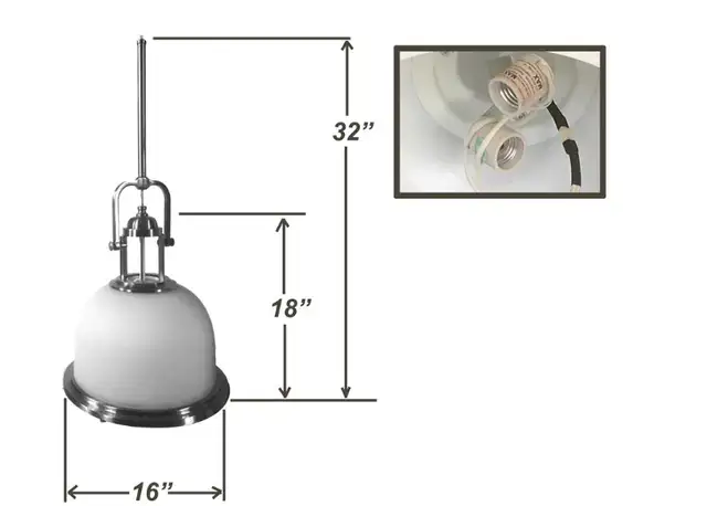 Uplight Pendant Lights in Indoor Lighting & Fans in Calgary - Image 8