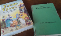 2 HC Books Young Years, Stories and Poems 1971, Uncle Remus 1905
