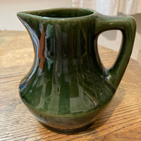 Beauceware emerald green milk pitcher vintage