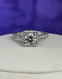 Tacori 18K Gold 1.01ct. Diamond Engagement Ring*Appraised $9,855