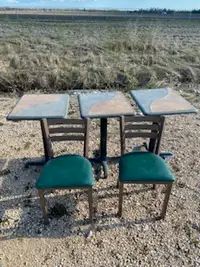 3 Tables / 10 Chairs