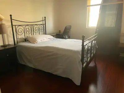 Furnished , bright room in shared accommodation. 3 BR townhouse . Close to Many services. Presently...