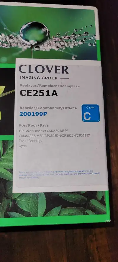 Look at the photos for the printers these fit. It tells you there. I'm selling New in the box color...