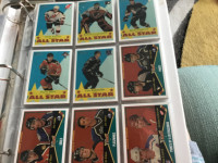 2001-02 TOPPS heritage hockey card 187 card set in album