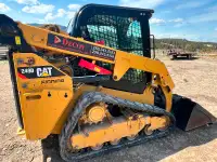 CAT 249D COMPACT TRACK LOADER Low Hours 1189