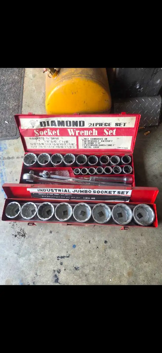 3/4" drive socket set
