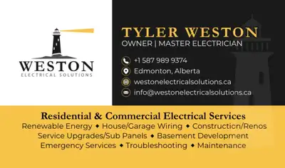 Licensed Master Electrician with Great Rates!, View more