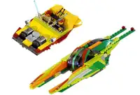 Lego 7133 Bounty hunter pursuit Star war 2 Année 2002
