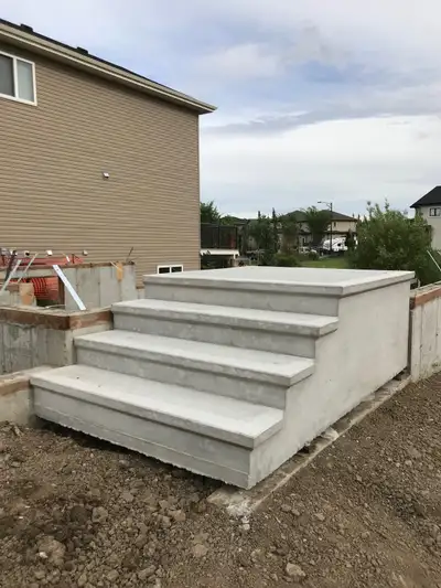 we have prevast concrete step/stair for sale in edmonton. message me for more query.