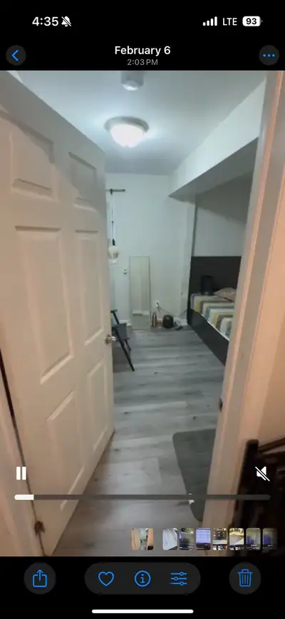 2 bed 1 bath walkout basement