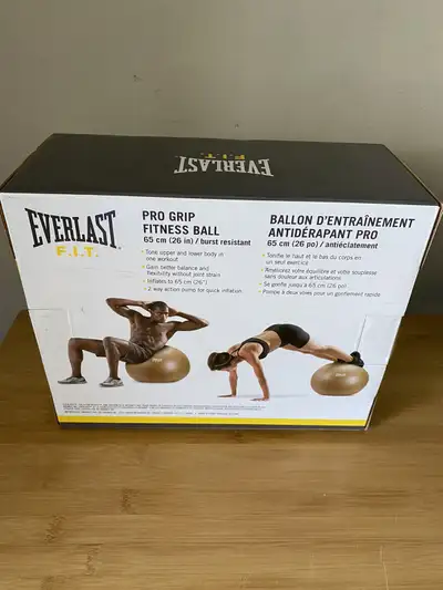 Everlast FIT Pro Grip Fitness Ball - Brand New in Box, View more